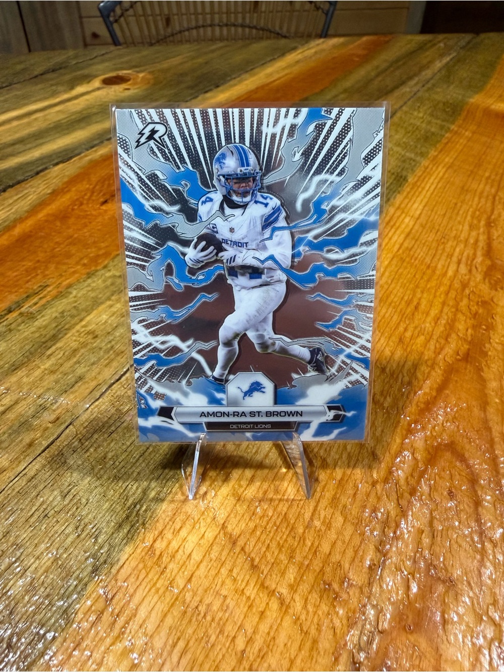 Topps Resurgence Amon-Ra St. Brown Detroit Lions NFL Card #32
